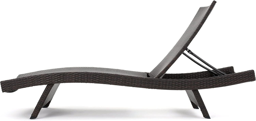 Multibrown Wicker Outdoor Lounge Set 4
